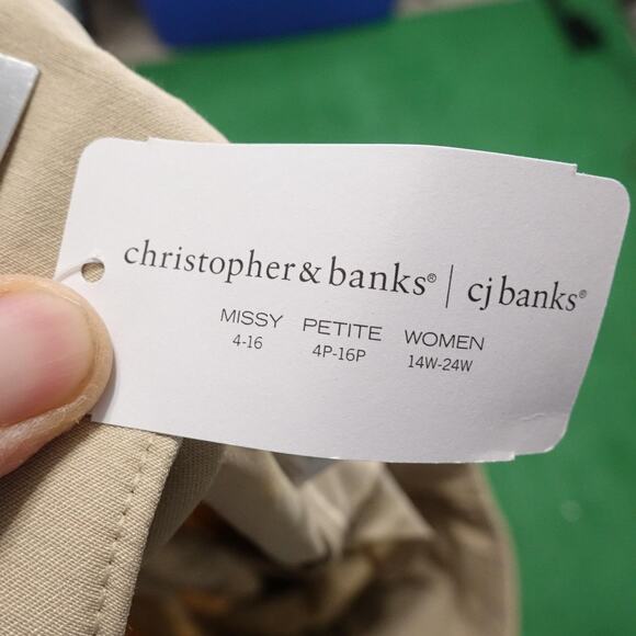 CJ Banks Signature Slimming Capri Pants Womens 20W Moderately Curvy Pull On - Picture 12 of 13